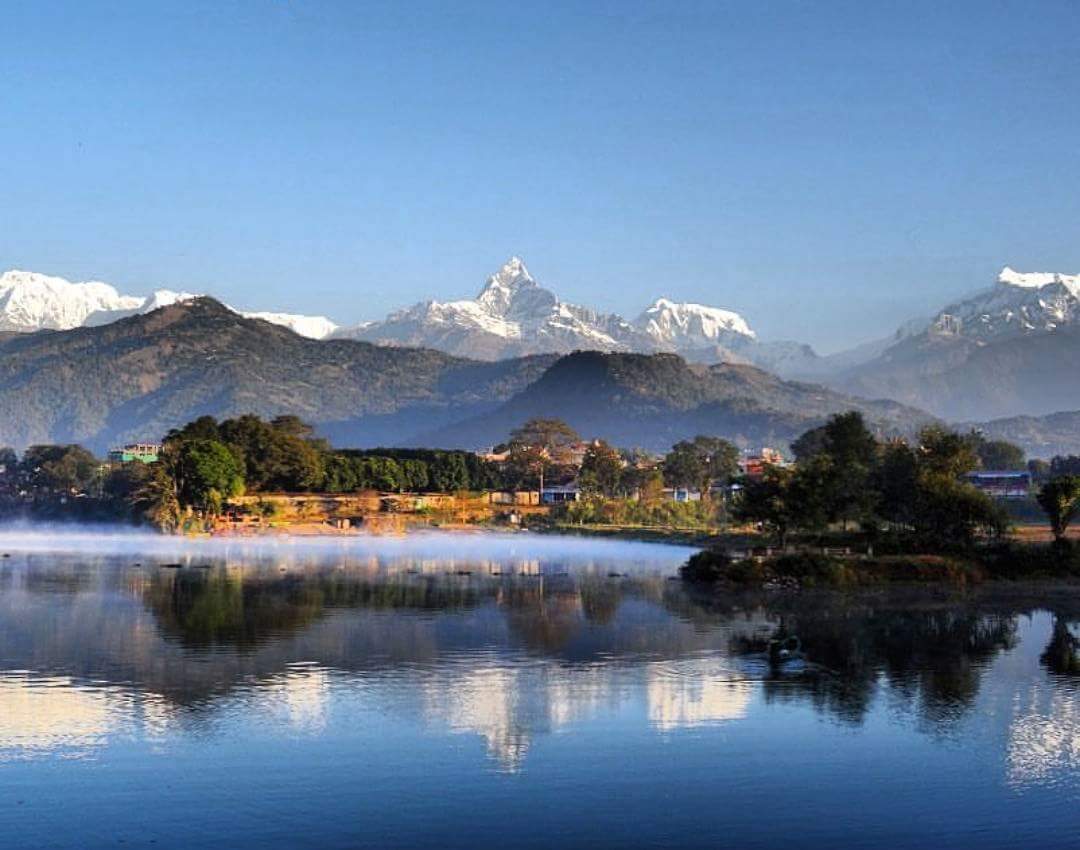 Pokhara Lakeside.