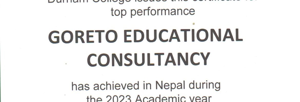 Goreto Educational Consultancy – Chitwan
